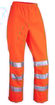 Picture of Hannaford Class 2 Breathable Ladies Orange Overtrouser - LE-LL02-O