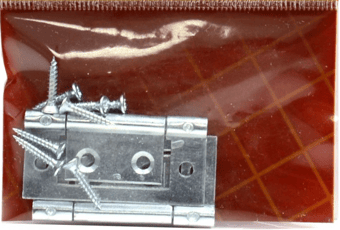 Picture of Centurion BZP Flush Hinges - 50mm - Pack of 5 Pairs - [CI-CH118P]