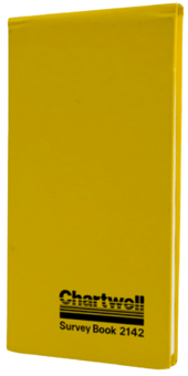 picture of Exacompta Chartwell Weather Resistant Dimension Book Yellow - 106 x 205mm - [EXC-2142Z]