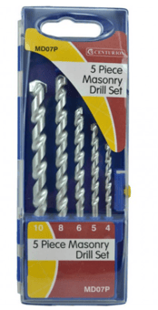 picture of 5 Piece Masonry Drill Set - CTRN-CI-MD07P