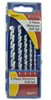 Picture of 5 Piece Masonry Drill Set - CTRN-CI-MD07P