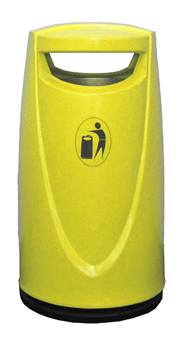 picture of Melba Swintex Darcy Litter Bin 90L - Yellow - [MLB-2DARCY-YEL]