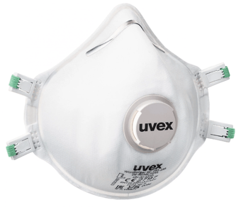 Picture of Uvex Silv-Air C 2310 Planet FFP3 Preformed Valved Mask - Pack of 15 - [TU-8762313]
