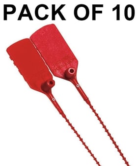 picture of JacTone Fire Door Seal - Red - Pack of 10 - [BE-FS0021]