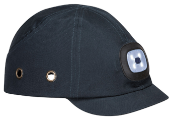 picture of Portwest PW29 USB Rechargeable LED Bump Cap Navy Blue - [PW-PW29NAR]