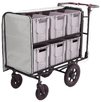 picture of Slingsby Postal Trolley for Indoors and Outdoors - Complete With Boxes - [SLB-429663] - (LP)