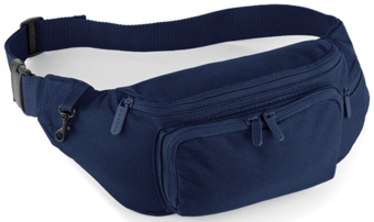 picture of Quadra QD12 Adjustable Webbing Belt Bag - French Navy Blue - [BT-QD12-FRNAV]