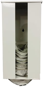 picture of Alpha Solway 3020V Cup Metal Dispenser with Lid - [AL-3020V] (DISC-X)