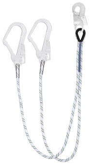 picture of Kratos Y Forked Kernmantle Twin Rope Fall Resistant Lanyard 1.0 mtr - [KR-FA4060010]