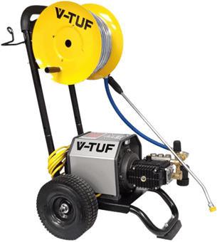 picture of V-TUF 240HR Industrial Electric Pressure Washer With 20m Hose Reel - [VT-VTUF240HR] - (LP)