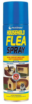 picture of PestShield - Household Flea Aerosol - 200ml Can - [PD-PS0024] - (MP)