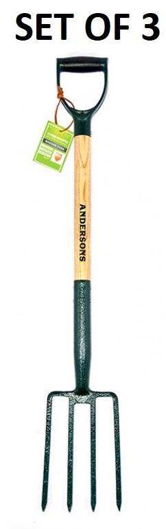 Andersons Carbon Steel Border Fork - Set of 3 - [CI-GA127L]