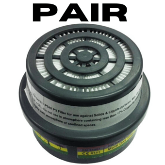 picture of Portwest ABEK1P3 Filters for the P410 Mask - Pair - [PW-P970]