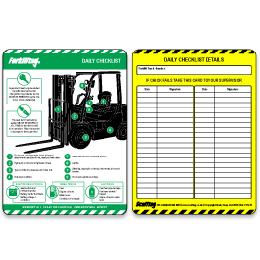 Picture of Scafftag Forklifttag Standard Inserts -  [SC-ETSI-51]