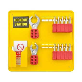 picture of Lockout Station 10 Padlock - [CI-LOK173]