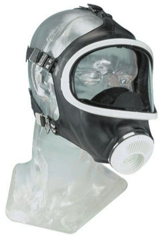 MSA - 3S Full Face Mask - Basic Plus Version - RD40 - Universal Size - [MS-D2055790] - (DISC-W)