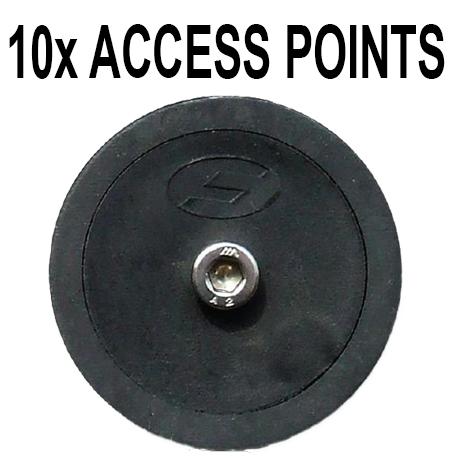 Fernco Access Point For CCTV And Drain Clearance - No Tools - Pack of 10 - [S1-PDCCTV10]