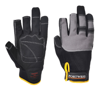 picture of Portwest A740 Powertool Pro High Performance Glove Black - PW-A740BKR
