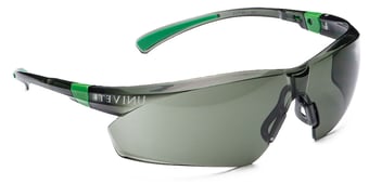 picture of 506UP UNIVET Panoramic Safety Spectacles with Anti-Scratch G15 Smoke Lens - [UV-506U.04.04.05]