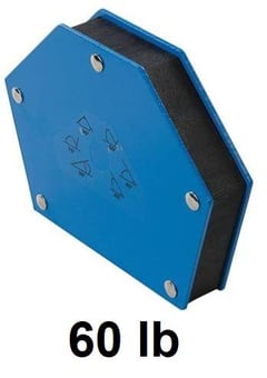 picture of Welding Magnet 60lb - Free Hands for Work - Powerful Force Hold at Multiple Angles - [SI-529011]