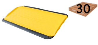 picture of SupaGrip® SafeKerb Wheelchair Ramp - Anti-Slide Technology - Anti-Slide Hi-Vis Surface - Pallet Quantity: 30 - [OX-0836] - (LP)