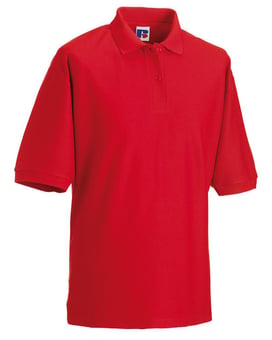 Picture of Russell Men's Classic Polycotton Polo Shirt - BT-539M-RED