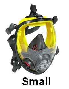 Scott - Vision 4000 Single Filter Full Face Mask - Small - [TY-2016450] -  (DISC-R)