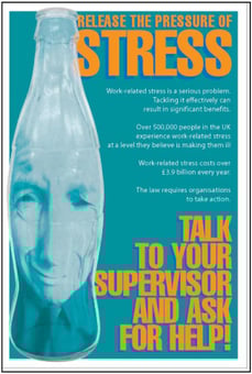 Picture of Release The Pressure Of Stress Poster - 525 x 775Hmm - Encapsulated Paper - [AS-POS25]