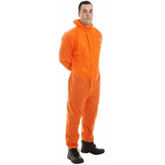 picture of Supertouch - Orange - Type 5/6 Category 3 Coverall with Hood - ST-17681 - (NICE)