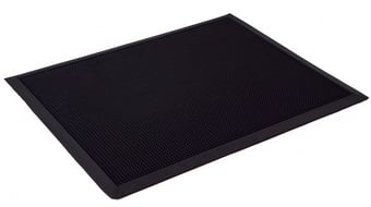 picture of BiGDUG Rubber Brush Entrance Mat - 800w x 600d mm - Black - [BDU-BDRBM6080B]