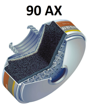 picture of MSA - 90 AX - Gas Filter - AX A2 - [MS-10108408]