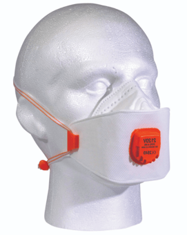 Picture of Betafit FFP2 Welded Seam Fold Flat Respirator With Valve - Pack of 10 - [BTF-RP2120V]