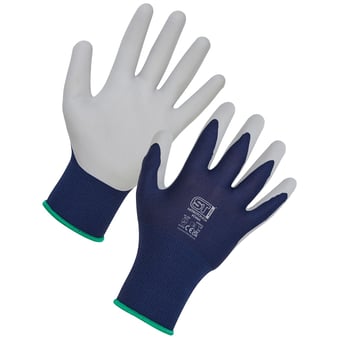 picture of Supertouch Nitrotouch Foam Handling Gloves Navy/Grey - ST-60091