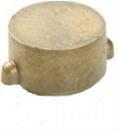 Picture of Horobin 1/2 Inch Brass Cap For 1.5 to 6 Inch Drain Plugs - [HO-79025]