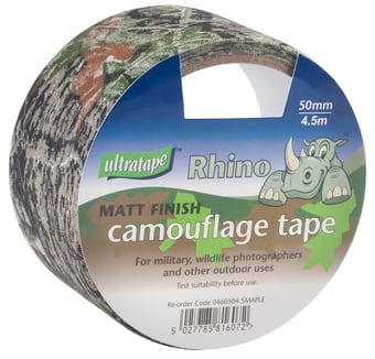 picture of Ultratape Rhino Matte Finish Camouflage Tape - 50mm x 4.5m - [ULT-0460504.5MAPLE]