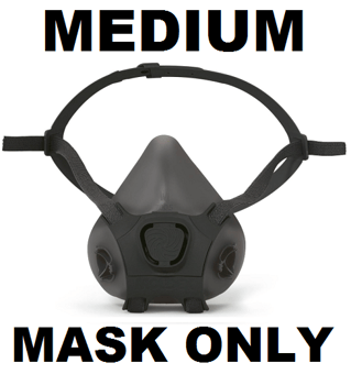 picture of Moldex - Medium Silicone Half Face Mask - Series 7000 -  EN140: 1998 - (Sold Without Filters) - [MO-7005]
