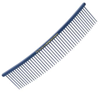 picture of Wow Grooming The Bender Curved Dog Comb 8 Inch - [WG-BENDER]