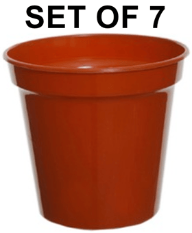 picture of Whitefurze Garden Pot Set - 10cm / 4 Inch - Set of 7 - [WHF-G042133]
