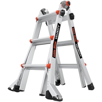 Picture of Little Giant Velocity Series 2.0 Multi-Purpose Ladder - 3 Tread - [TBD-1304-013]
