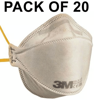 picture of 3M - 9310+ P1 FOLDABLE Dust/Mist Respirator Mask - Box of 20 - [3M-9310+] - (HY)