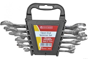 Picture of 6 Piece Open End Polished Head Spanner Set - 6-17mm - [CI-SR02P]