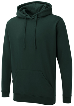 Picture of Uneek UX4 The UX Hoodie - Bottle Green - UN-UXX04-BG