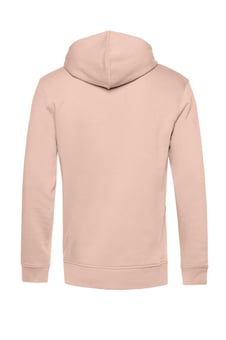 picture of B&C Men's Organic Zipped Hood - Soft Rose Pink - BT-WU35B-SROS