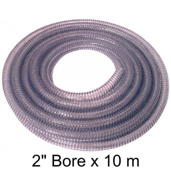 picture of Wire Reinforced Suction Hose - 2" Bore x 10 m - [HP-FX200/10]