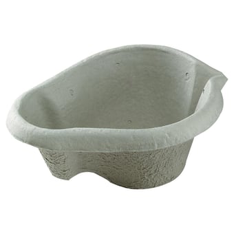 Picture of Disposable 1 Litre Jug (Pulp Holloware) x100 - Environmentally Friendly - [ML-D110AA100]