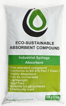 picture of Ecospill Organic Compound 30L Bag - Spill Control - [EC-U2193030] - (HP)