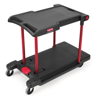 picture of Rubbermaid Convertible Utility Cart - [SY-FG430000BLA]