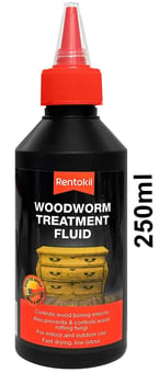 picture of Rentokil Woodworm Treatment Fluid 250ml - [RH-PSW100]