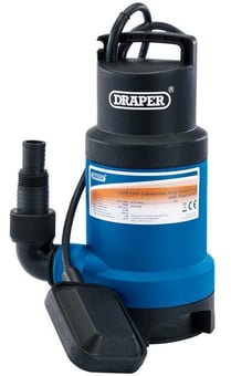 picture of Draper SWP210DW 200L/Min Submersible Dirty Water Pump With Float Switch - 750W - [DO-61667]