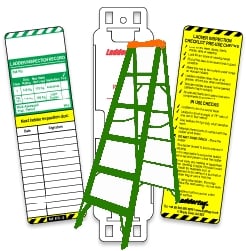 picture of Ladders, Steps and Fall Arrest Equipment Tags